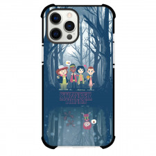 Stranger Things Phone Case For iPhone Samsung Galaxy Pixel OnePlus Vivo Xiaomi Asus Sony Motorola Nokia - Stranger Things Group Characters in Jungle Poster