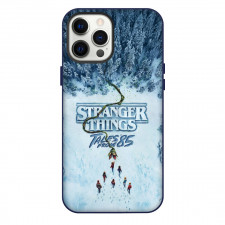 Stranger Things Tales From 85 Phone Case For iPhone Samsung Galaxy Pixel OnePlus Vivo Xiaomi Asus Sony Motorola Nokia - Stranger Things Tales From 85 Characters Walking On Snow Series Poster