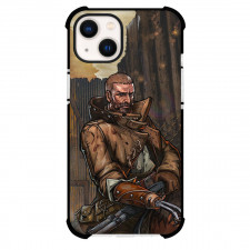 The Walking Dead Phone Case For iPhone Samsung Galaxy Pixel OnePlus Vivo Xiaomi Asus Sony Motorola Nokia - Rick Grimes Sitting Comic Illustration Art