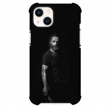 The Walking Dead Phone Case For iPhone Samsung Galaxy Pixel OnePlus Vivo Xiaomi Asus Sony Motorola Nokia - Rick Grimes Standing Grayscale Portrait