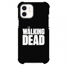 The Walking Dead Phone Case For iPhone Samsung Galaxy Pixel OnePlus Vivo Xiaomi Asus Sony Motorola Nokia - The Walking Dead White Logo On Black Background