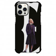 Wednesday Phone Case For iPhone Samsung Galaxy Pixel OnePlus Vivo Xiaomi Asus Sony Motorola Nokia - Enid Sinclair Standing On White And Black Background