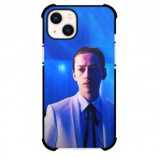 Wednesday Phone Case For iPhone Samsung Galaxy Pixel OnePlus Vivo Xiaomi Asus Sony Motorola Nokia - Xavier Thorpe Portrait On Blue Background
