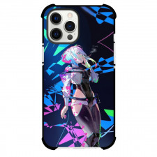 Cyberpunk Lucyna Edgerunners Case For iPhone Samsung Galaxy Pixel OnePlus Vivo Xiaomi Asus Sony Motorola Nokia - Lucyna Kushinada Smoking Full Body Pose Punk Art