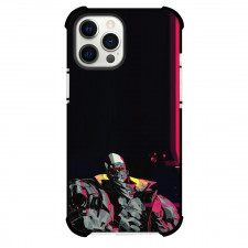 Cyberpunk Edgerunners Maine Case For iPhone Samsung Galaxy Pixel OnePlus Vivo Xiaomi Asus Sony Motorola Nokia - Maine Half Body Minimalist Pink Glitch