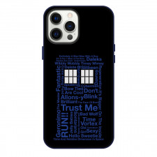 Doctor Who Phone Case For iPhone Samsung Galaxy Pixel OnePlus Vivo Xiaomi Asus Sony Motorola Nokia - Telephone Booth Typography