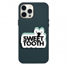 Sweet Tooth Case For iPhone Samsung Galaxy Pixel OnePlus Vivo Xiaomi Asus Sony Motorola Nokia - Glitch Black Sticker Art