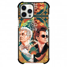 Good Omens Phone Case For iPhone Samsung Galaxy Pixel OnePlus Vivo Xiaomi Asus Sony Motorola Nokia - Crowley Aziraphale Avatar Comic Art