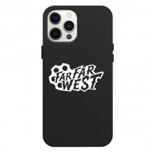 Far Far West Phone Case For iPhone Samsung Galaxy Pixel OnePlus Vivo Xiaomi Asus Sony Motorola Nokia - Far Far West Main Logo Sticker