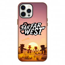 Far Far West Phone Case For iPhone Samsung Galaxy Pixel OnePlus Vivo Xiaomi Asus Sony Motorola Nokia - Far Far West Sunset Squad Poster
