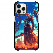 Fate Stay Night Archer Phone Case For iPhone Samsung Galaxy Pixel OnePlus Vivo Xiaomi Asus Sony Motorola Nokia - Archer Stand in Grass with Sky Background