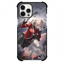 Fate Stay Night Florence Nightingale Phone Case For iPhone Samsung Galaxy Pixel OnePlus Vivo Xiaomi Asus Sony Motorola Nokia - Florence Nightingale Attack with Her Gun with Painting Scene Background