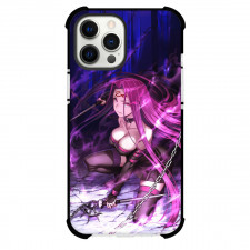 Fate Stay Night Medusa Phone Case For iPhone Samsung Galaxy Pixel OnePlus Vivo Xiaomi Asus Sony Motorola Nokia - Medusa Long Shine Purple Hairs and Sit Down with Sword