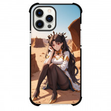 Fate Stay Night Rin Ishtar Phone Case For iPhone Samsung Galaxy Pixel OnePlus Vivo Xiaomi Asus Sony Motorola Nokia - Rin Ishtar Cute Red Eyes and Sitting Down Wall Art