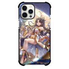 Fate Stay Night Rin Ishtar Phone Case For iPhone Samsung Galaxy Pixel OnePlus Vivo Xiaomi Asus Sony Motorola Nokia - Rin Ishtar Looks Queen in Tiara and Long Hairs with Chains