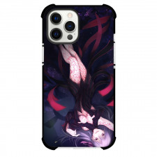 Fate Stay Night Sakura Matou Phone Case For iPhone Samsung Galaxy Pixel OnePlus Vivo Xiaomi Asus Sony Motorola Nokia - Sakura Matou Anime Girl Sleep Pose with Curl Pattern Dress