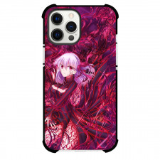 Fate Stay Night Sakura Matou Phone Case For iPhone Samsung Galaxy Pixel OnePlus Vivo Xiaomi Asus Sony Motorola Nokia - Sakura Matou Whole Body Red Curl Lines and Multi Background