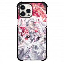 Fate Stay Night Saber Alter Phone Case For iPhone Samsung Galaxy Pixel OnePlus Vivo Xiaomi Asus Sony Motorola Nokia - Saber Alter Grey Long Dress and Swings Swords