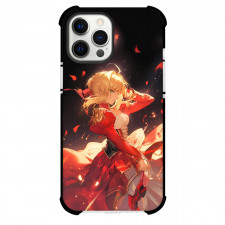 Fate Stay Night Saber Alter Phone Case For iPhone Samsung Galaxy Pixel OnePlus Vivo Xiaomi Asus Sony Motorola Nokia - Saber Alter Red Blood Dress with Multi Background