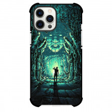 Hellraiser Phone Case For iPhone And Samsung Galaxy Devices - Pinhead Chains Illustration