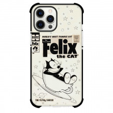Felix the Cat Phone Case For iPhone Samsung Galaxy Pixel OnePlus Vivo Xiaomi Asus Sony Motorola Nokia - Felix The Cat Laying On Cup Vintage Poster