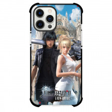 Final Fantasy Case For iPhone Samsung Galaxy Pixel OnePlus Vivo Xiaomi Asus Sony Motorola Nokia - Noctis And Luna Series Poster