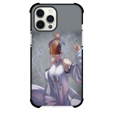 Fire Force Haumea For iPhone Samsung Galaxy Pixel OnePlus Vivo Xiaomi Asus Sony Motorola Nokia - Haumea Portrait Gray Background