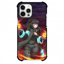 Fire Force Maki Oze For iPhone Samsung Galaxy Pixel OnePlus Vivo Xiaomi Asus Sony Motorola Nokia - Maki Oze Fight Pose Illustration