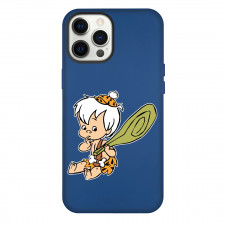 The Flintstones Bamm Bamm Rubble Phone Case For iPhone Samsung Galaxy Pixel OnePlus Vivo Xiaomi Asus Sony Motorola Nokia - Bamm Bamm Rubble Sitting and Holding Paddle