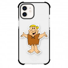 The Flintstones Barney Rubble Phone Case For iPhone Samsung Galaxy Pixel OnePlus Vivo Xiaomi Asus Sony Motorola Nokia - Barney Rubble With Arms Wide Open Sticker Art