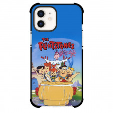 The Flintstones Phone Case For iPhone Samsung Galaxy Pixel OnePlus Vivo Xiaomi Asus Sony Motorola Nokia - The Flintstones Characters Riding Flintmobile Poster Art