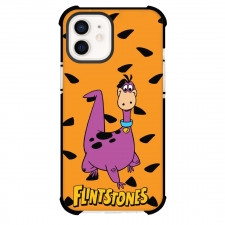The Flintstones Dino the Dinosaur Phone Case For iPhone Samsung Galaxy Pixel OnePlus Vivo Xiaomi Asus Sony Motorola Nokia - Dino the Dinosaur Walking Pose in Flinstones Pattern Background