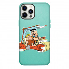 The Flintstones Phone Case For iPhone Samsung Galaxy Pixel OnePlus Vivo Xiaomi Asus Sony Motorola Nokia - The Flintstones Fred and Barney Riding Flintmobile