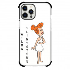The Flintstones Wilma Flintstone Phone Case For iPhone Samsung Galaxy Pixel OnePlus Vivo Xiaomi Asus Sony Motorola Nokia - Wilma Flintstone White Dress Standing Pose Portrait