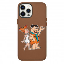 The Flintstones Phone Case For iPhone Samsung Galaxy Pixel OnePlus Vivo Xiaomi Asus Sony Motorola Nokia - The Flintstones Wilma and Fred Flintstone Holding Each Other