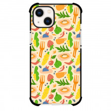 Food Pattern Phone Case For iPhone Samsung Galaxy Pixel OnePlus Vivo Xiaomi Asus Sony Motorola Nokia - Hand Drawn Colorful Matisse Food Pattern Art