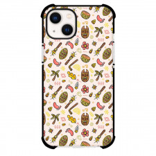 Food Pattern Phone Case For iPhone Samsung Galaxy Pixel OnePlus Vivo Xiaomi Asus Sony Motorola Nokia - Hand Drawn African Pattern Art Poster
