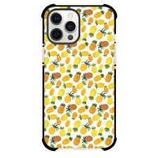 Food Pineapple Phone Case For iPhone and Samsung Galaxy Devices - Pineapple Small Pattern On White Background