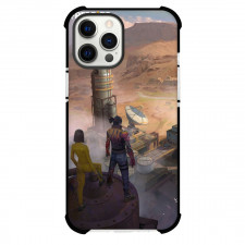 Free Fire Phone Case For iPhone Samsung Galaxy Pixel OnePlus Vivo Xiaomi Asus Sony Motorola Nokia - Characters on Top of Radar Base