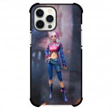 Free Fire Iris Phone Case For iPhone Samsung Galaxy Pixel OnePlus Vivo Xiaomi Asus Sony Motorola Nokia - Iris Standing Portrait