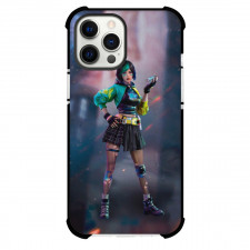 Free Fire Steffie Phone Case For iPhone Samsung Galaxy Pixel OnePlus Vivo Xiaomi Asus Sony Motorola Nokia - Steffie Standing Portrait