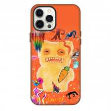 Fuggler Munch Phone Case For iPhone Samsung Galaxy Pixel OnePlus Vivo Xiaomi Asus Sony Motorola Nokia - Munch Carrot Portrait Poster