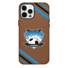 Futsal Clube Azemeis Phone Case For iPhone Samsung Galaxy Pixel OnePlus Vivo Xiaomi Asus Sony Motorola Nokia - Large Logo With Stripe