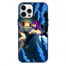 Futurama Leela Phone Case For iPhone Samsung Galaxy Pixel OnePlus Vivo Xiaomi Asus Sony Motorola Nokia - Leela Witch Flying Broom Lantern