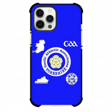 Yorkshire GAA Phone Case For iPhone Samsung Galaxy Pixel OnePlus Vivo Xiaomi Asus Sony Motorola Nokia - Yorkshire GAA with Logo Blue Background