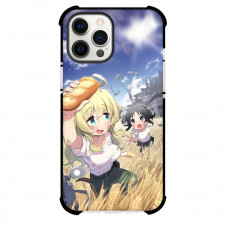 Girls Last Tour Chito & Yuuri Phone Case For iPhone Samsung Galaxy Pixel OnePlus Vivo Xiaomi Asus Sony Motorola Nokia - Yuuri is Runnig with Chito Food