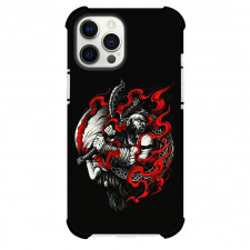 God of War Ragnarok Kratos Phone Case For iPhone Samsung Galaxy Pixel OnePlus Vivo Xiaomi Asus Sony Motorola Nokia - Kratos Attacking Black Background