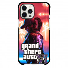 GTA VI Phone Case For iPhone Samsung Galaxy Pixel OnePlus Vivo Xiaomi Asus Sony Motorola Nokia - Girl Back Portrait
