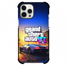 GTA VI Phone Case For iPhone Samsung Galaxy Pixel OnePlus Vivo Xiaomi Asus Sony Motorola Nokia - Sports Car Portrait