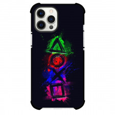 Gamer Case For iPhone Samsung Galaxy Pixel OnePlus Vivo Xiaomi Asus Sony Motorola Nokia - PlayStation Controller Logo Icons